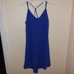 Blue dress